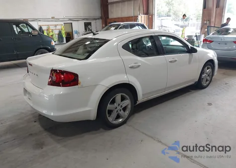 2013 Dodge Avenger Se из США, поврежденный, VIN 1C3CDZAB3DN565376